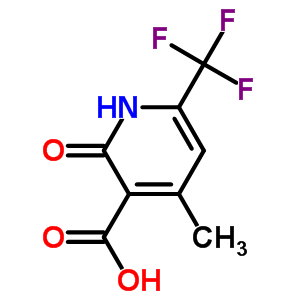 2-Hydroxy-4-methyl-6-trifluoromethyl-nicotinic acid Structure,910442-22-7Structure