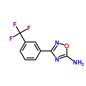 3-[3-(Trifluoromethyl)phenyl]-1,2,4-oxadiazol-5-amine Structure,910442-24-9Structure