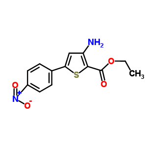 Ethyl 3-amino-5-(4-nitrophenyl)thiophene-2-carboxylate Structure,91077-00-8Structure