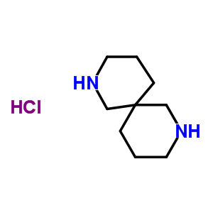 2,8-Diazaspiro[5.5]undecane, hydrochloride (1:2) Structure,91188-28-2Structure