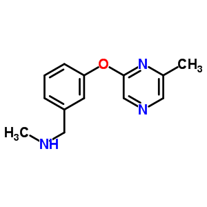 N-methyl-3-[(6-methylpyrazin-2-yl)oxy]benzylamine Structure,912569-66-5Structure