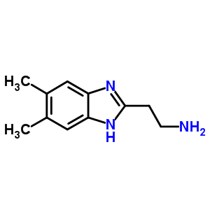 2-(5,6-Dimethyl-1H-benzimidazol-2-yl)ethanamine Structure,91337-46-1Structure