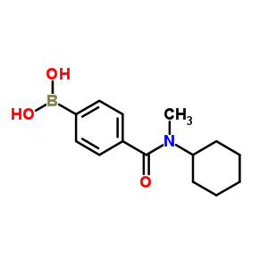 N-cyclohexyl-n-methyl 4-boronobenzamide Structure,913835-84-4Structure