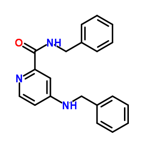 4-(Benzylamino)-n-benzylpyridine-2-carboxamide Structure,913836-29-0Structure