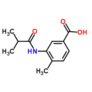 3-(异丁基氨基)-4-甲基苯甲酸结构式_915921-46-9结构式