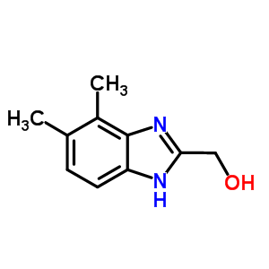 (4,5-Dimethyl-1H-benzimidazol-2-yl)methanol Structure,915921-59-4Structure