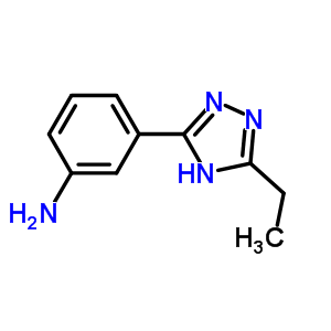 3-(5-Ethyl-4h-1,2,4-triazol-3-yl)aniline 2hcl Structure,915921-65-2Structure