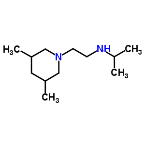 N-[2-(3,5-Dimethylpiperidin-1-yl)ethyl]-N-isopropylamine Structure,915921-72-1Structure