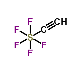 (五氟-lambda<sup>6</sup>-硫基)乙炔结构式_917-89-5结构式