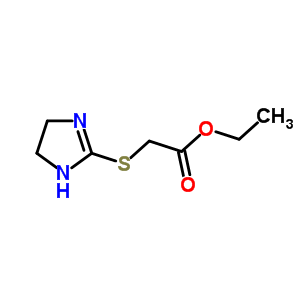 Ethyl 2-(4,5-dihydro-1h-imidazol-2-ylsulfanyl)acetate Structure,91774-37-7Structure