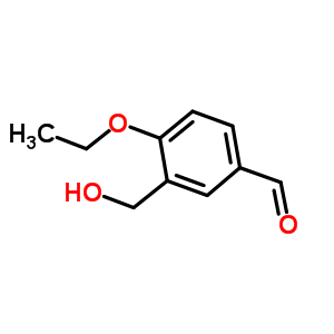 4-Ethoxy-3-hydroxymethyl-benzaldehyde Structure,917746-81-7Structure