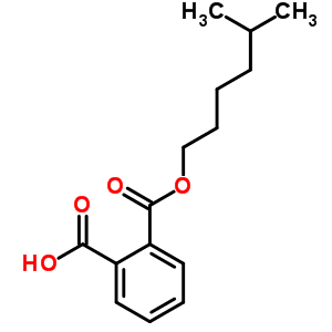 1,2-Benzenedicarboxylic acid 1-(5-methylhexyl) ester Structure,92135-04-1Structure