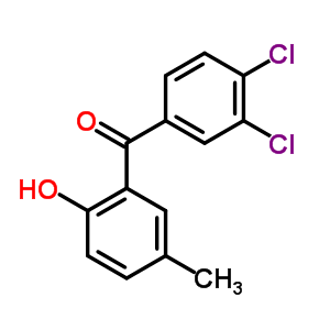 Benzophenone, 3,4-dichloro-2-hydroxy-5-methyl-(7ci) Structure,92153-17-8Structure