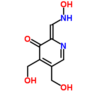 2-Pyridinecarboxaldehyde,3-hydroxy-4,5-bis(hydroxymethyl)-, oxime, hydrochloride Structure,92203-75-3Structure