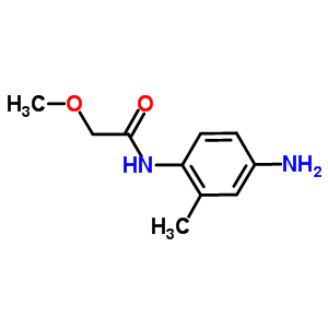 N-(4-氨基-2-甲基苯基)-2-甲氧基乙酰胺结构式_926271-83-2结构式