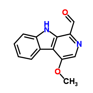 4-Methoxy-9h-pyrido[3,4-b]indole-1-carboxaldehyde Structure,92631-69-1Structure