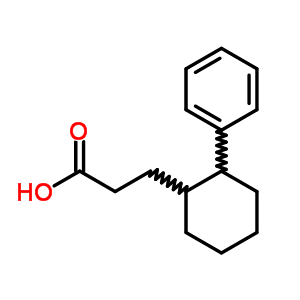 Cyclohexanepropanoic acid, 2-phenyl- Structure,92654-99-4Structure