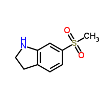 6-Methylsulfonyl-2,3-dihydro-1h-indole Structure,927427-56-3Structure