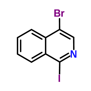 4-Bromo-1-iodoisoquinoline Structure,927800-97-3Structure