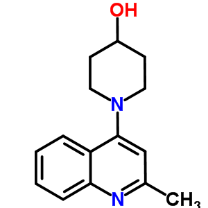 4-(4-Hydroxypiperidin-1-yl)-2-methylquinoline Structure,927801-80-7Structure