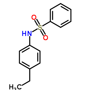 N-(4-ethylphenyl)benzenesulfonamide Structure,92961-34-7Structure