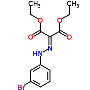 Diethyl 2-[(3-bromophenyl)hydrazinylidene]propanedioate Structure,93139-82-3Structure