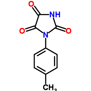 1-(4-Methylphenyl)imidazolidine-2,4,5-trione Structure,93284-13-0Structure