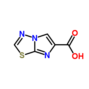 咪唑并[2,1-b][1,3,4]噻二唑-6-羧酸结构式_933760-01-1结构式