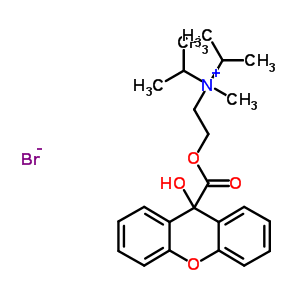 9-Hydroxy propantheline bromide Structure,93446-02-7Structure