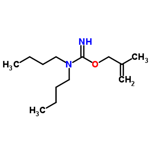 Pseudourea,3,3-dibutyl-2-(2-methylallyl)-(7ci) Structure,93475-98-0Structure