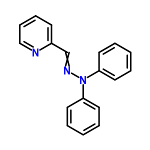 N-phenyl-n-(pyridin-2-ylmethylideneamino)aniline Structure,93729-93-2Structure