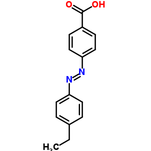 4-(4-Ethylphenyl)diazenylbenzoic acid Structure,93732-95-7Structure