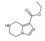 5,6,7,8-Tetrahydro-imidazo[1,5-a]pyrazine-1-carboxylic acid ethyl ester Structure,951627-01-3Structure