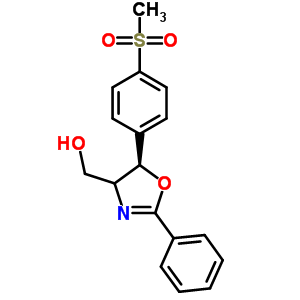 (4R,5r)-4,5-dihydro-5-[4-(methylsulfonyl)phenyl]-2-phenyl-4-oxazolemethanol Structure,96795-00-5Structure