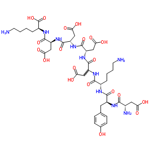 FLAG PEPTIDE结构式_98849-88-8结构式