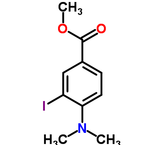 Methyl 4-(dimethylamino)-3-iodobenzoate Structure,99067-73-9Structure