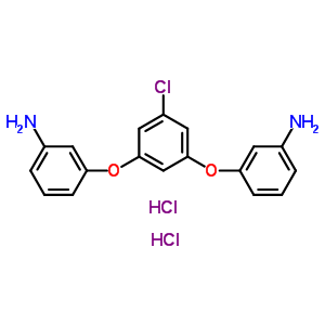 1,3-Bis(3-aminophenoxy)-5-chlorobenzene dihydrochloride Structure,99503-73-8Structure