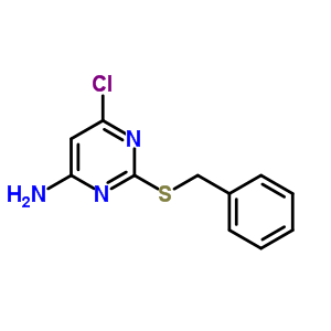 2-(Benzylthio)-6-chloropyrimidin-4-amine Structure,99983-92-3Structure